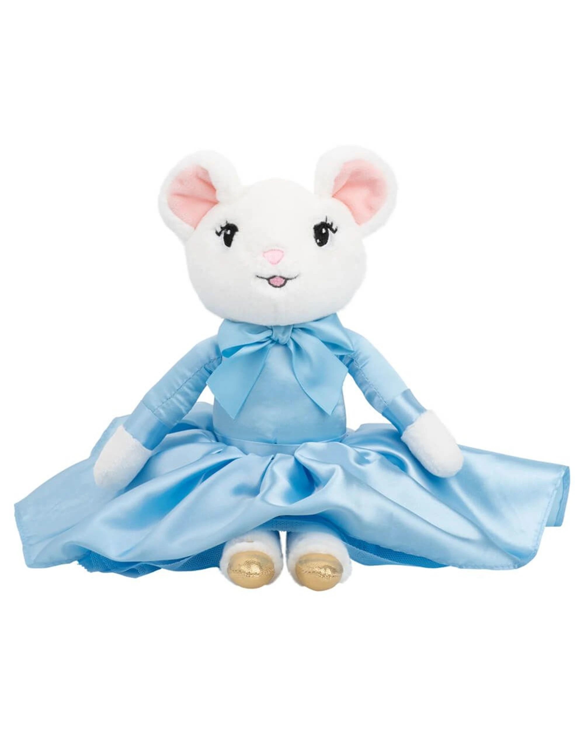 5 Claris the Chicest Mouse in Paris Tres Belle Blue 30cm Plush, 5 of 8