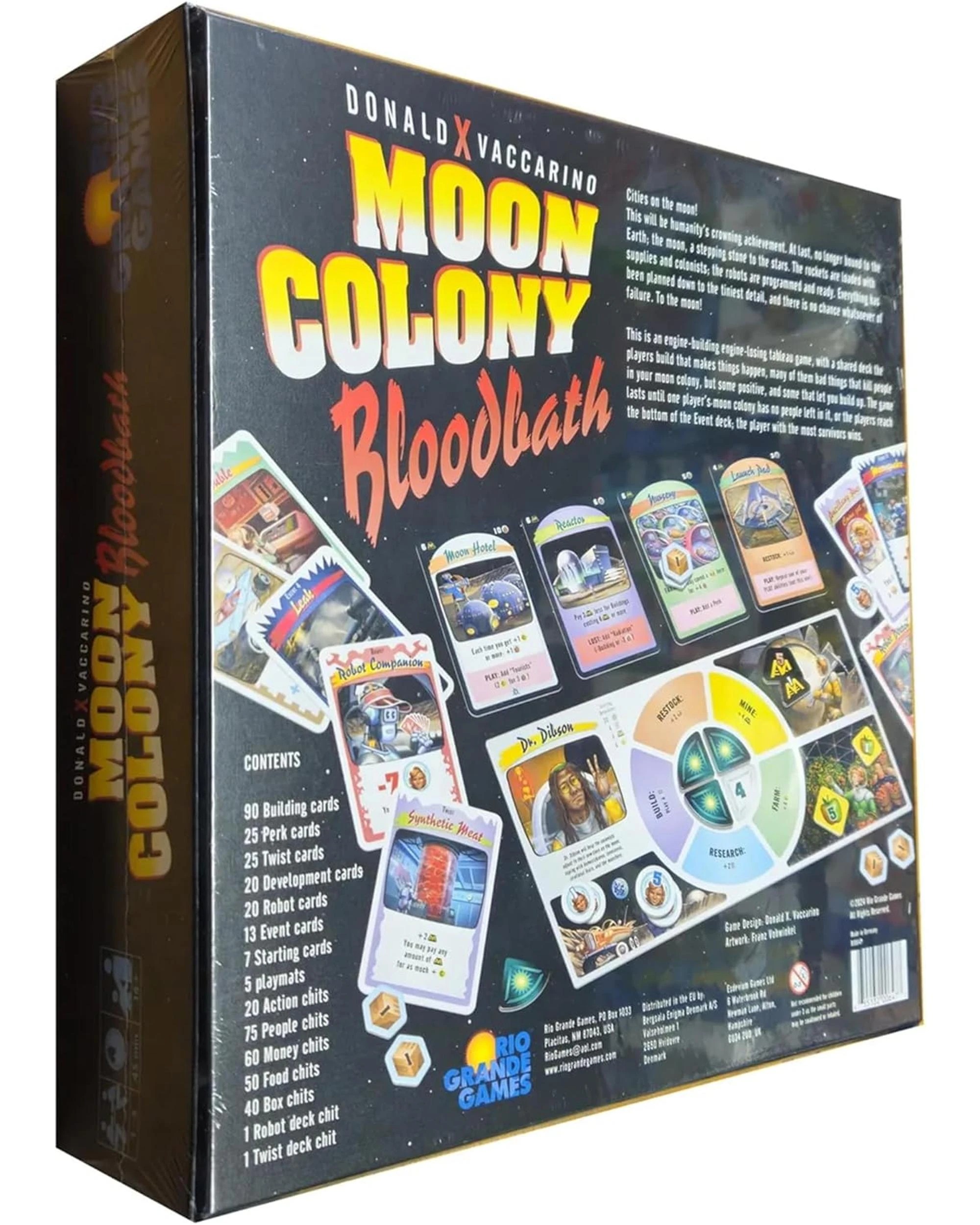 2 Moon Colony Bloodbath Board Game, 2 of 3