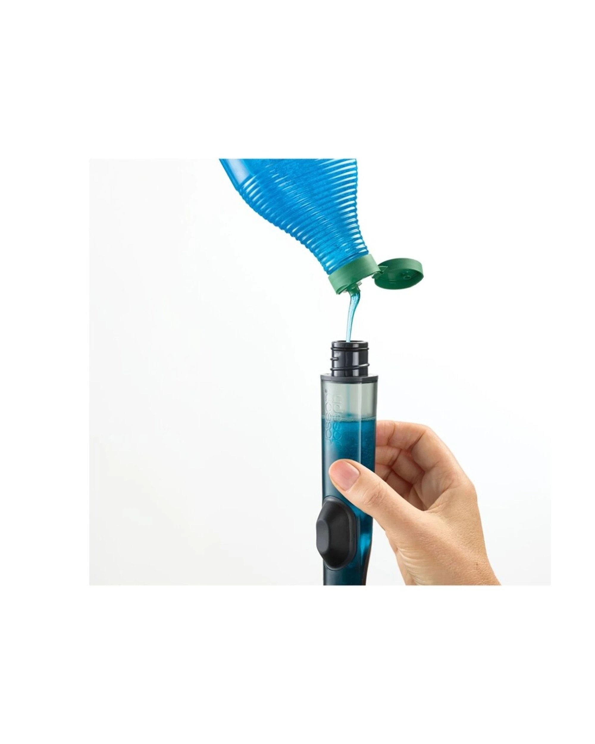 7 Joseph Joseph SinkTech Soap Dispenser Dish Brush With Stand Refillable Soap - Clear, 7 of 7