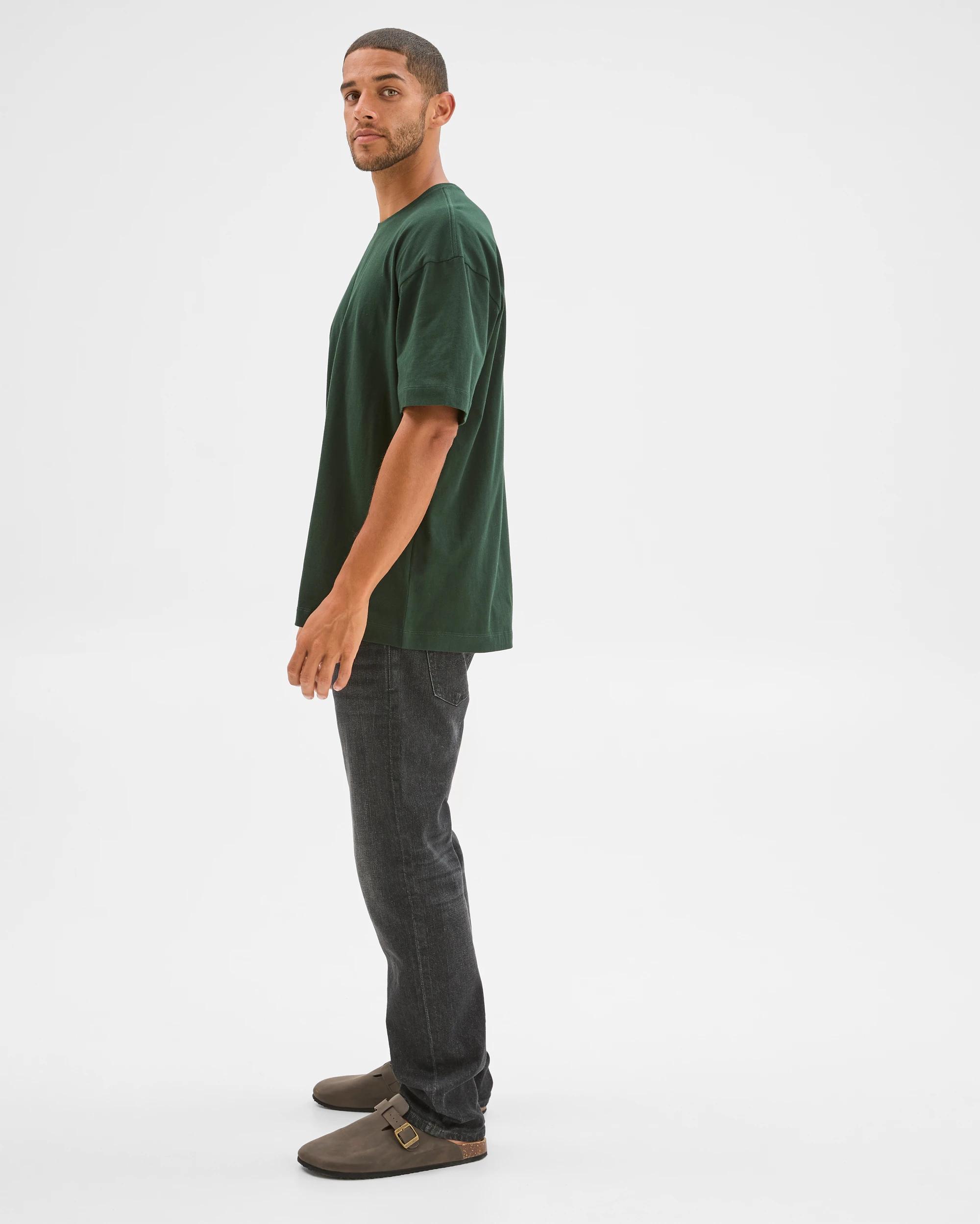 4 Target Australian Cotton Oversized T-Shirt WINTER GREEN, 4 of 6