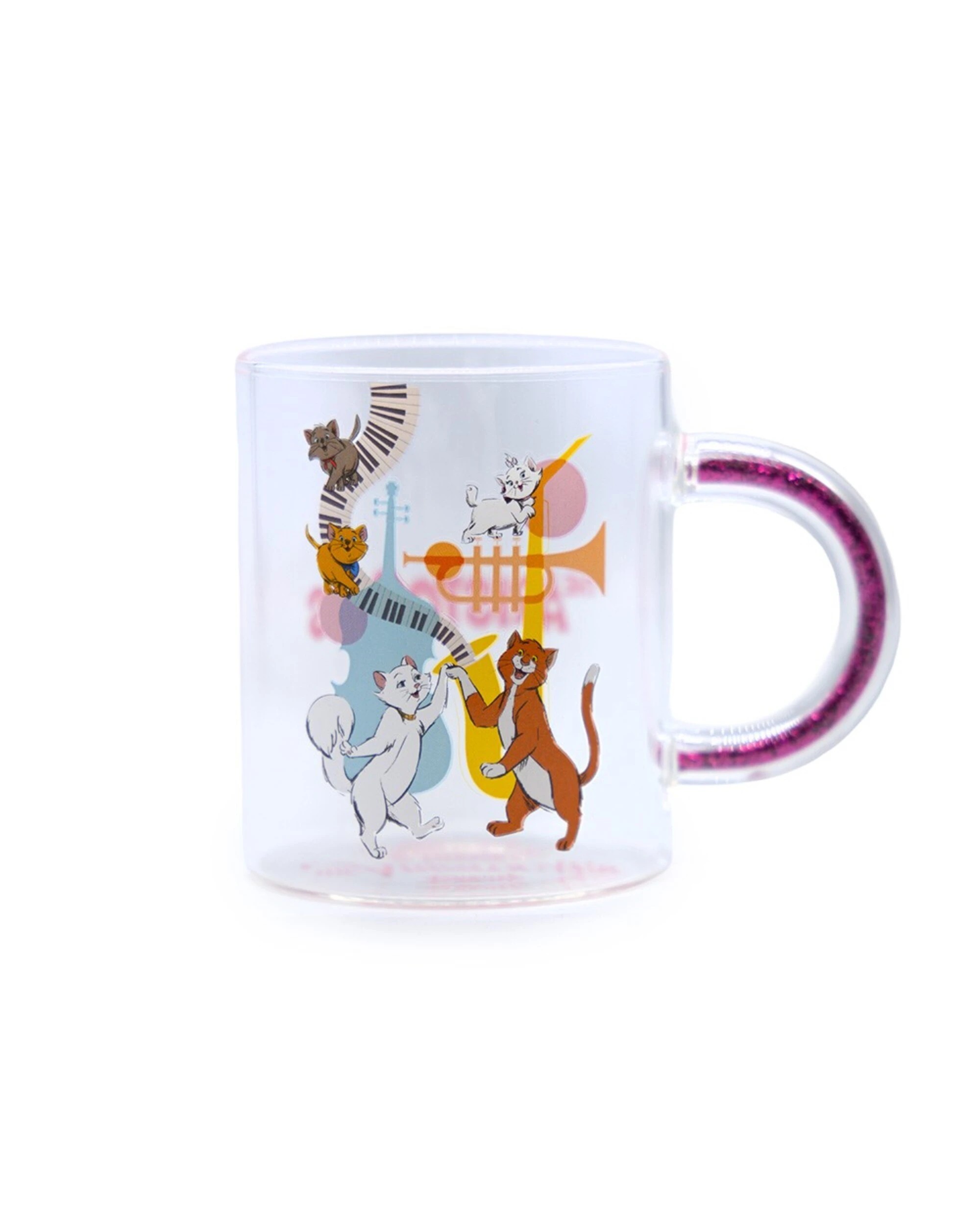 1 Disney - The Aristocats Anniversary - Marie Glass Mug, 1 of 2