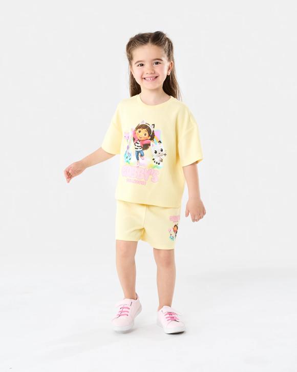 Gabby's Dollhouse License Top and Shorts Set