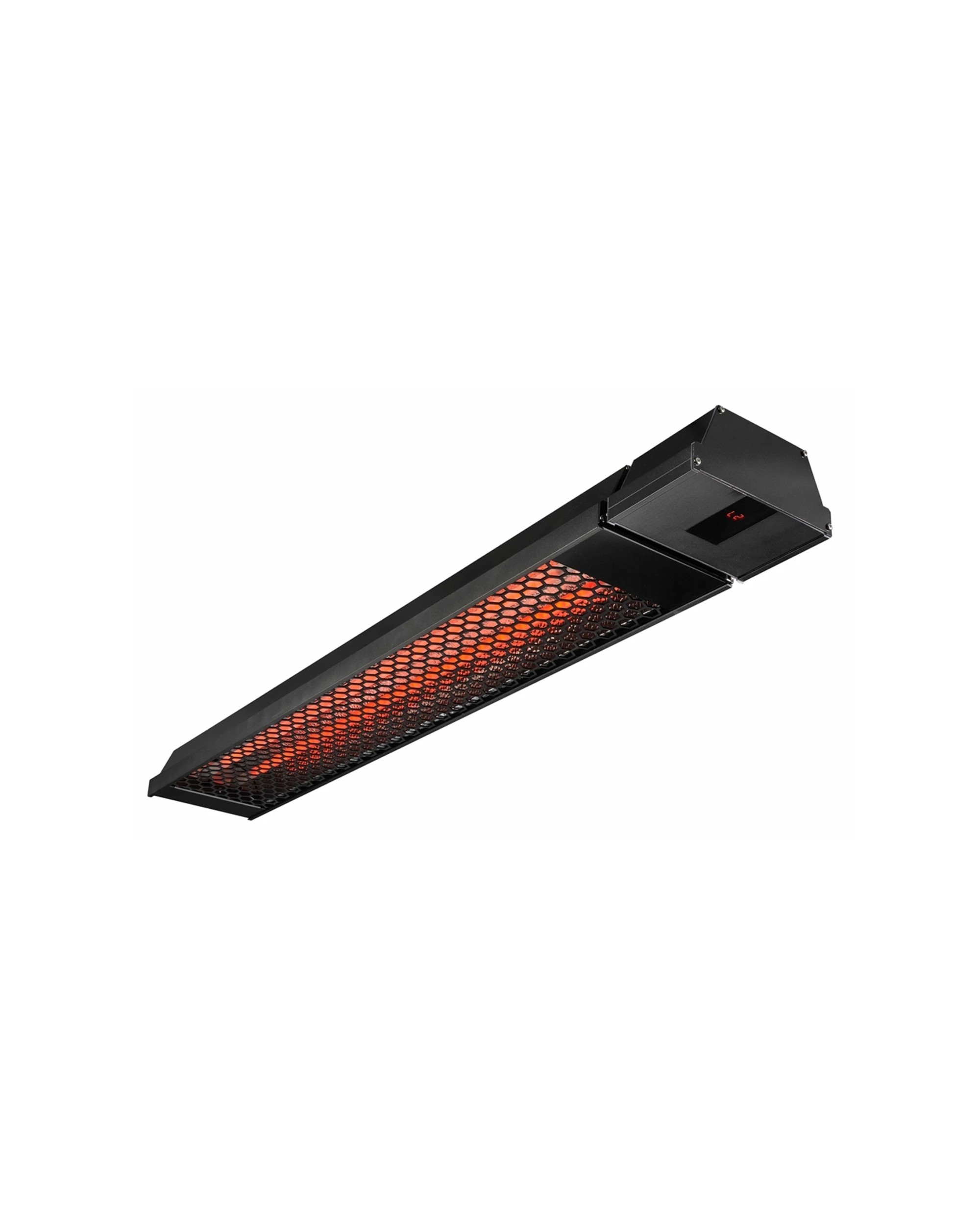 1 Heatstrip Max 2400W 240V 50Hz 10A IPX5 Outdoor Electric Heater with Remote - Black, 1 of 4