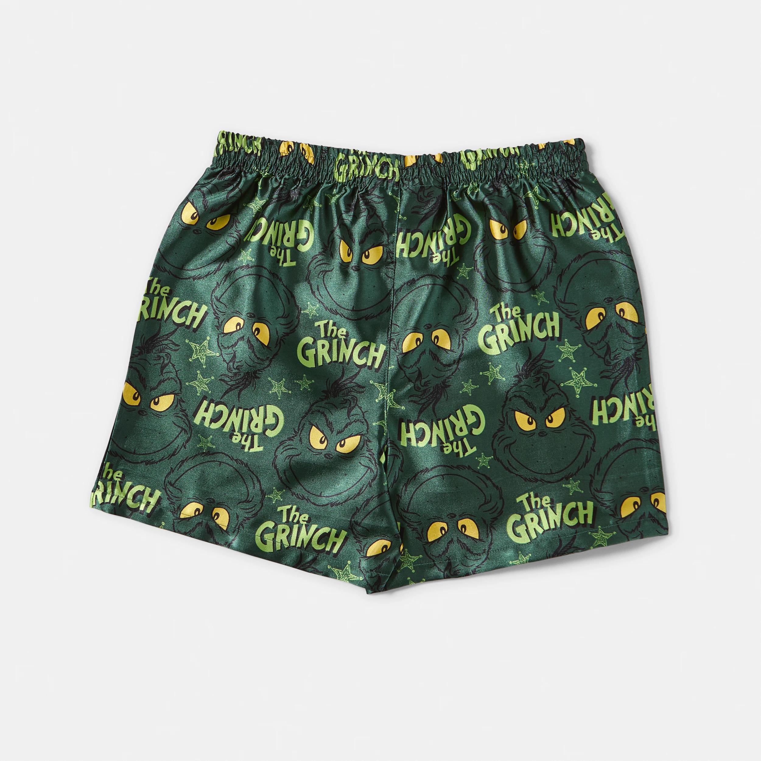 3 2 Pack The Grinch License Satin Boxers GRINCH, 3 of 4