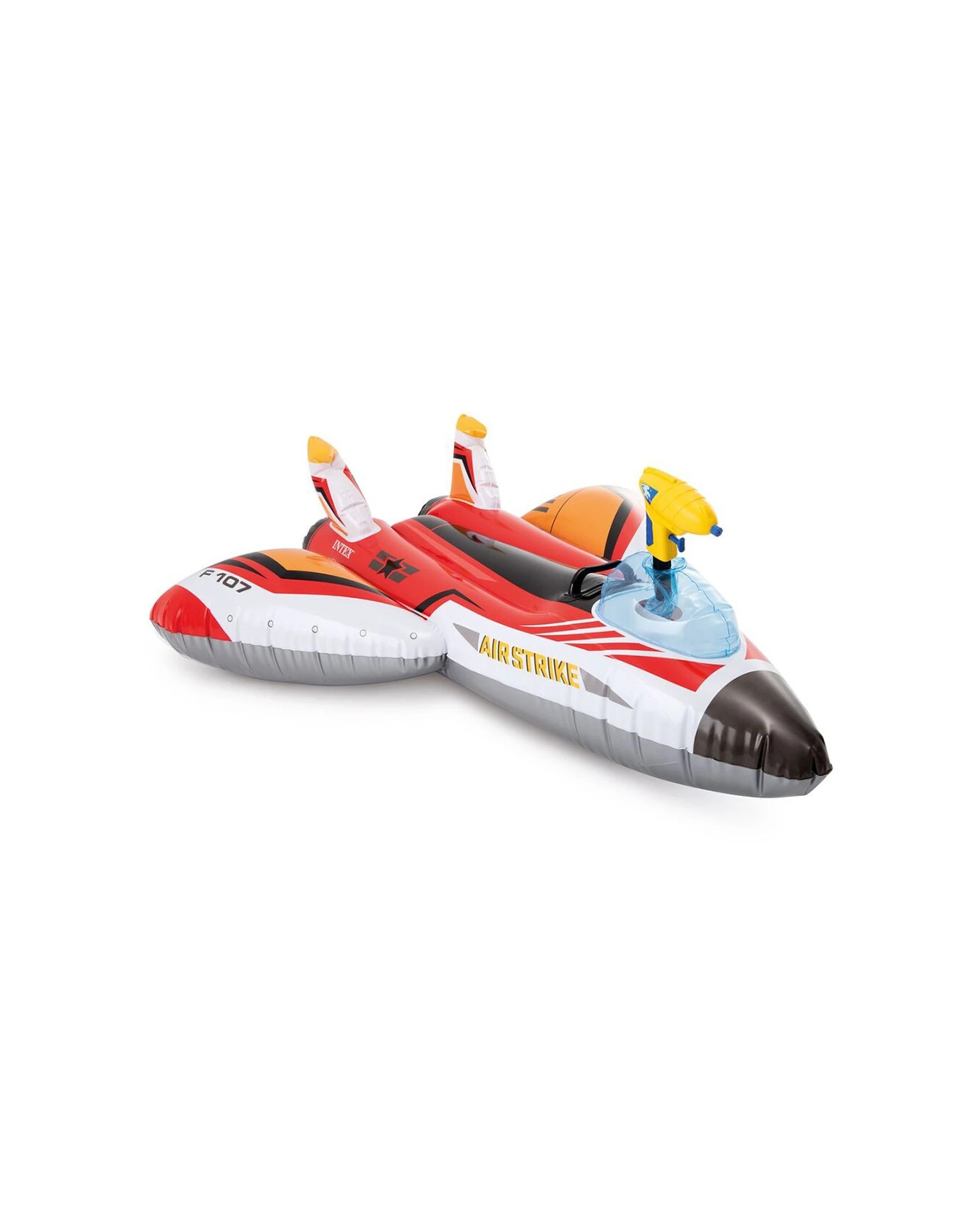 4 Intex 117cm Inflatable Water Gun Plane Ride-on With Handle Pool Beach Toy Assorted - Multi, 4 of 7