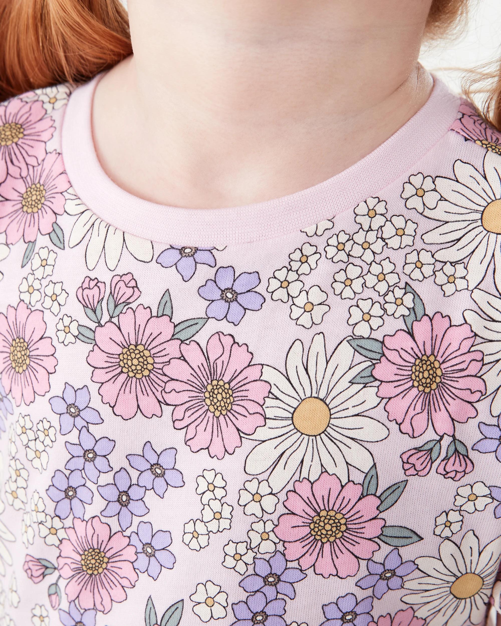 4 Jersey Dress Pnk Floral, 4 of 8