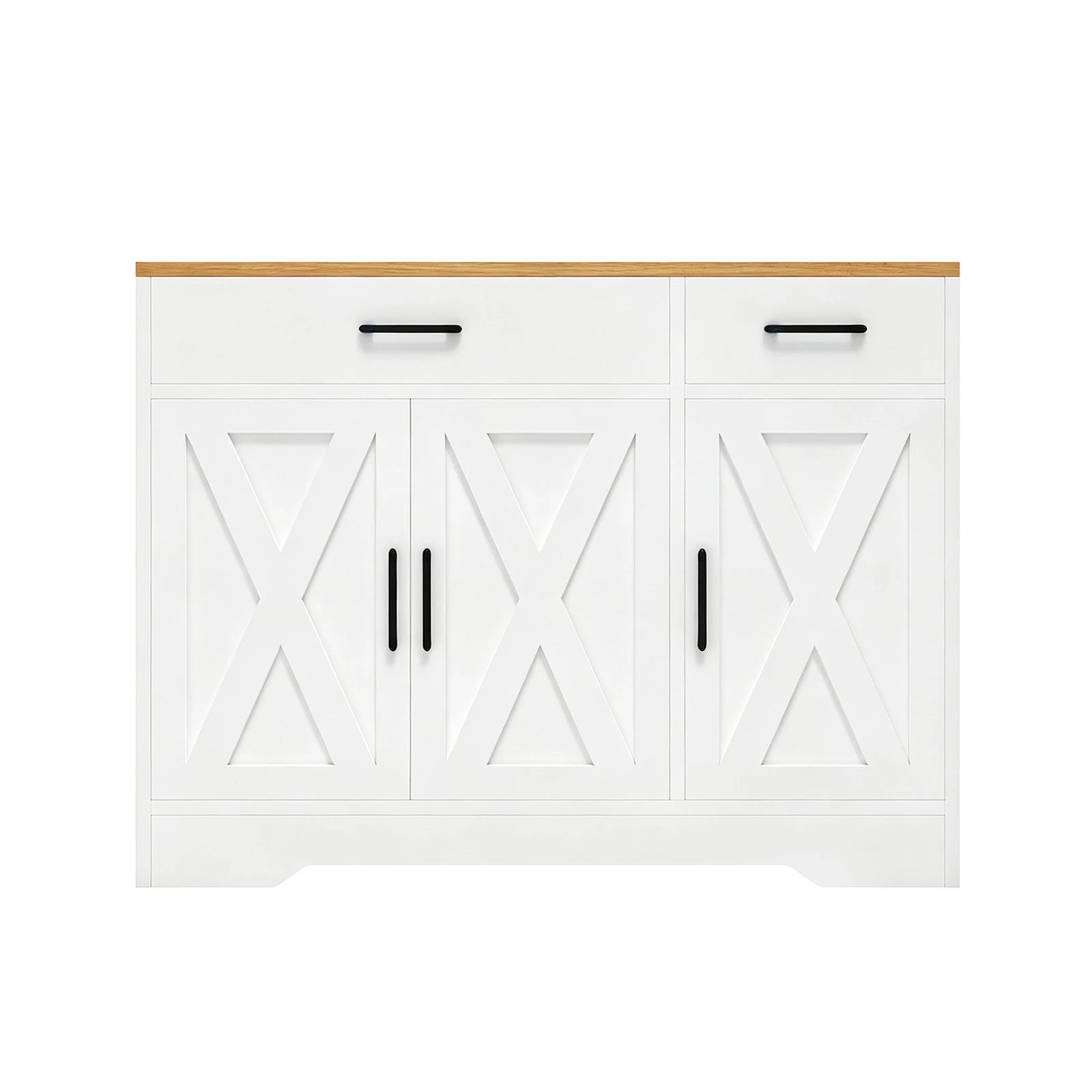Ausway Buffet Cabinet Sideboard Cupboard Kitchen Storage Console Table ...
