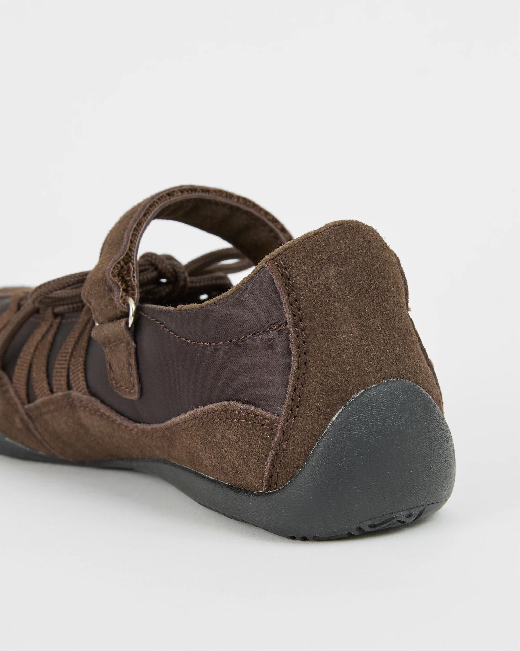 3 Target Woman Sporty Ballerina Flat BROWN, 3 of 3