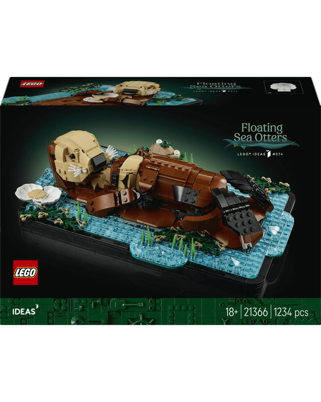 LEGO Ideas Floating Sea Otters 2