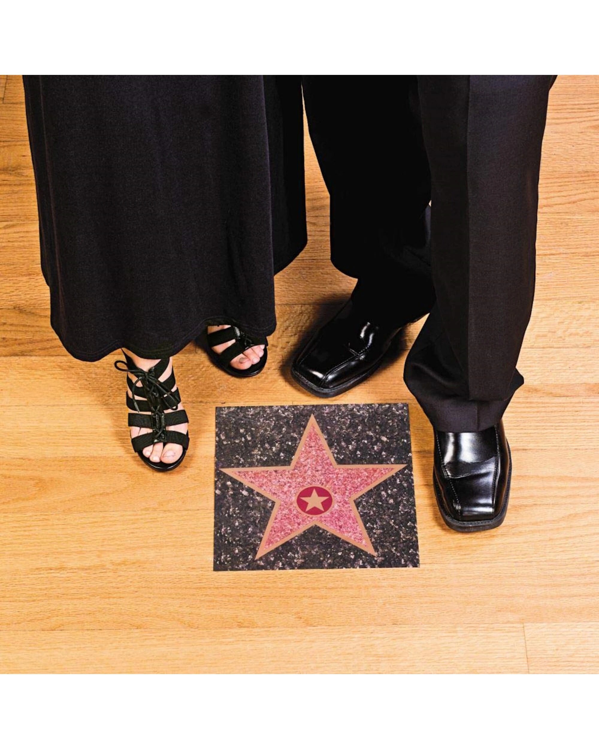 2 Beistle Hollywood Walk of Fame Star Peel and Place Sticker, 2 of 2