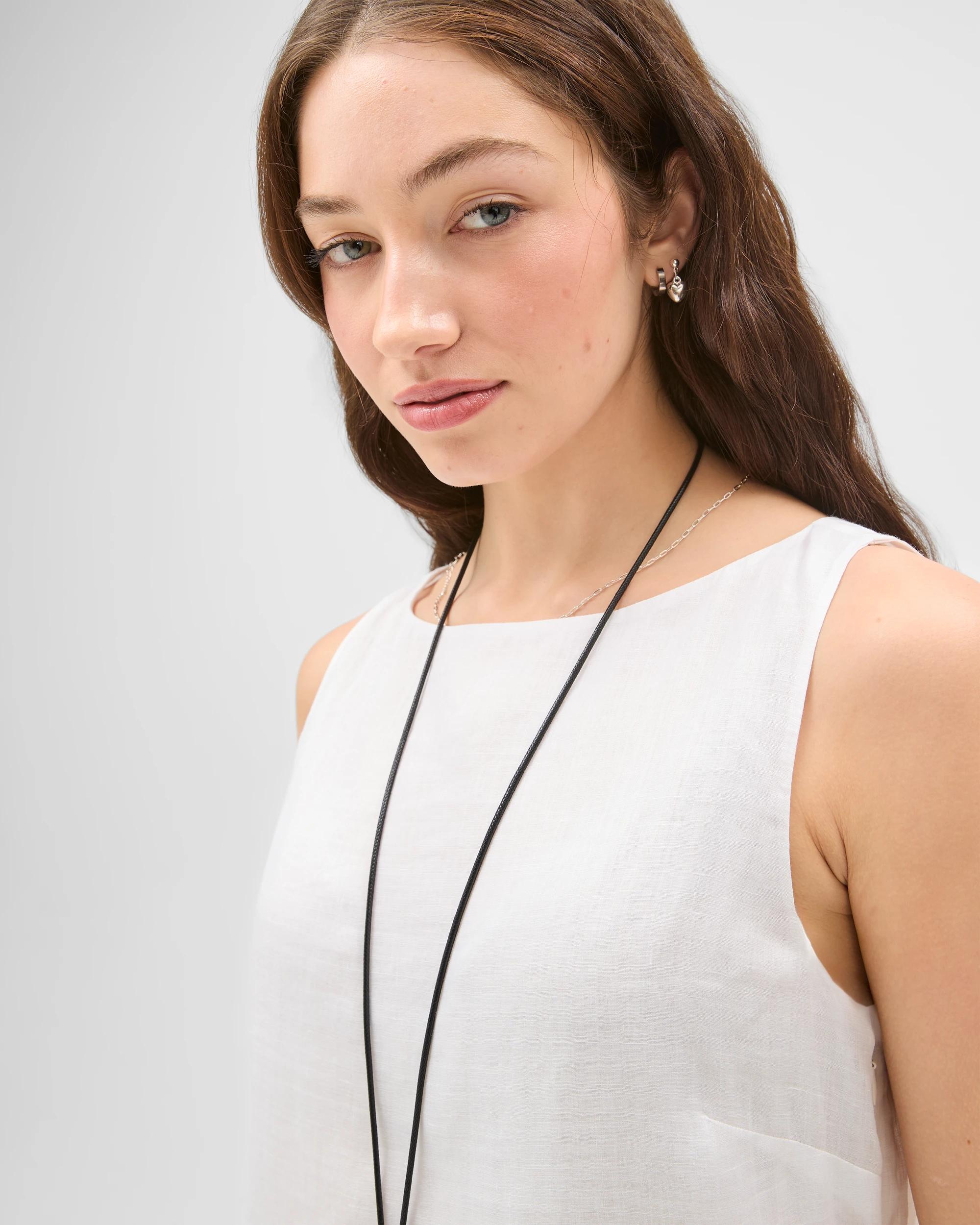 6 Lily Loves Sheer Tunic Top PALE OAT, 6 of 7