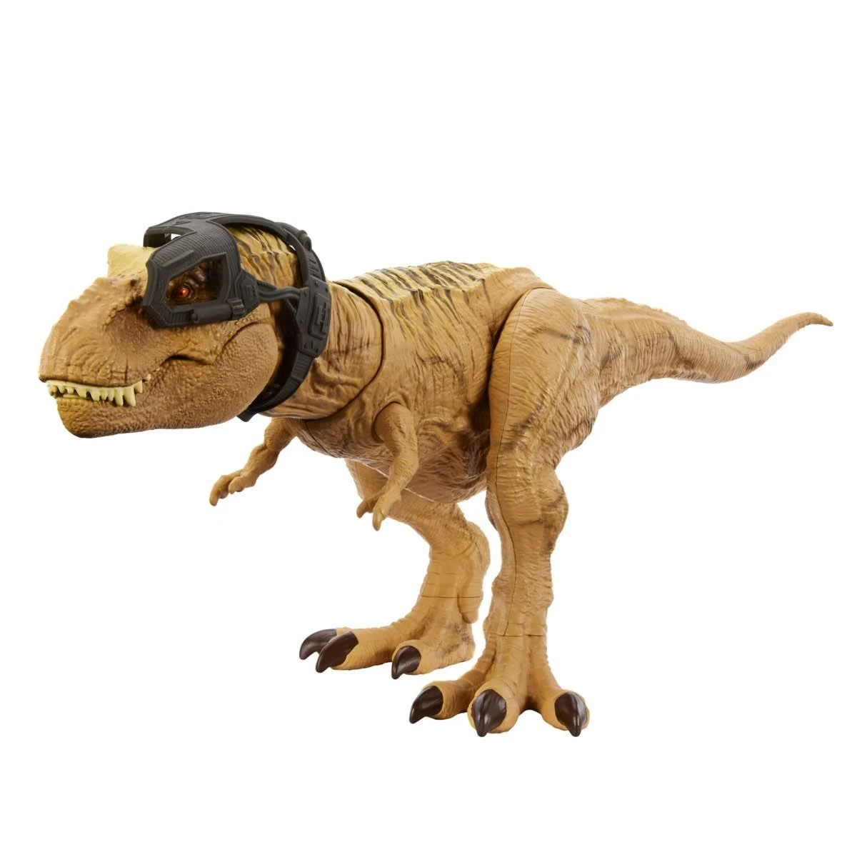 3 ​Jurassic World Hunt 'N Chomp Tyrannosaurus Rex Dinosaur Figure, 3 of 8