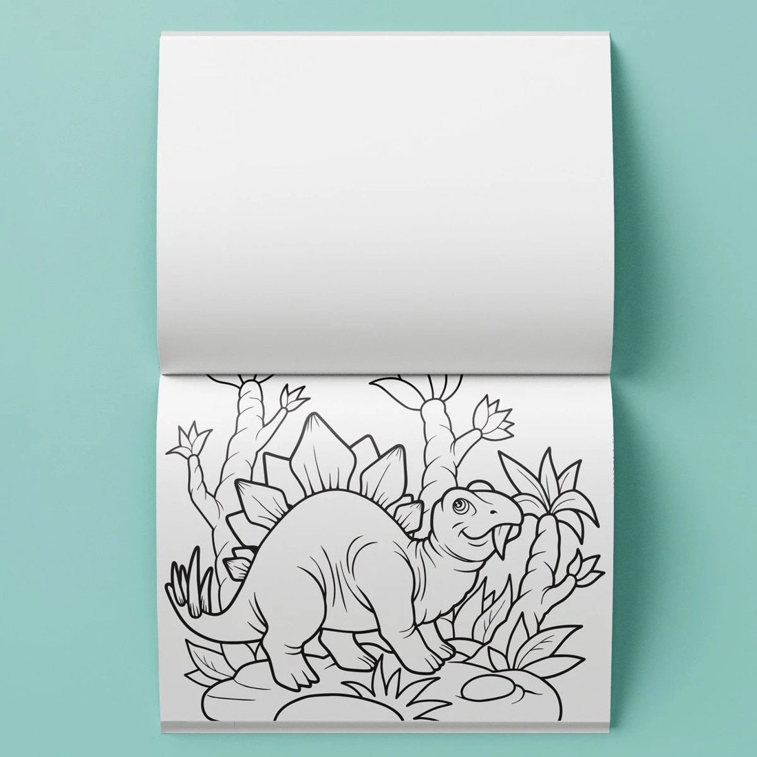 5 Kaleidoscope Colouring: Roarsome Dinosaurs Colour & Activity Set with Lap-Desk - Book, 5 of 6