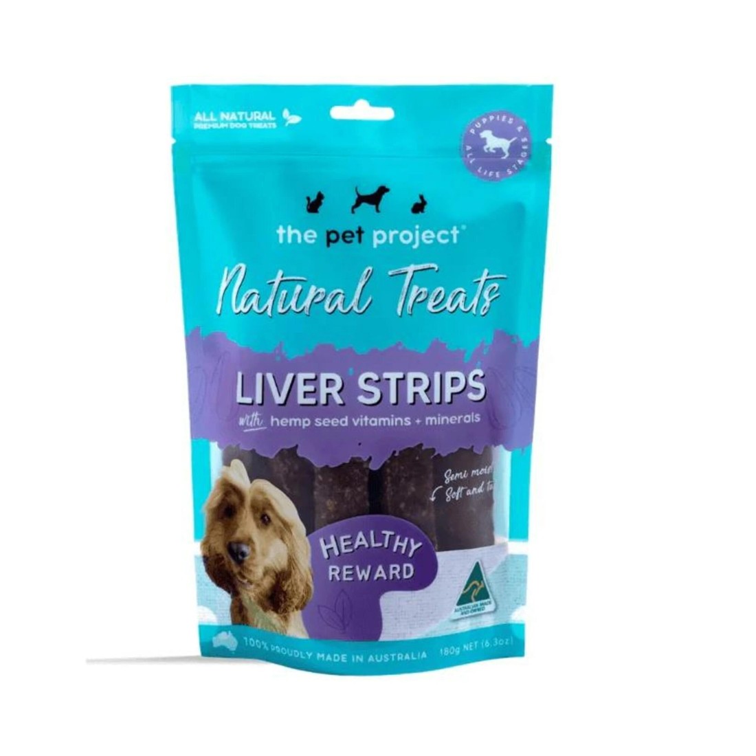 1 The Pet Project Liver Strips 180g, 1 of 1