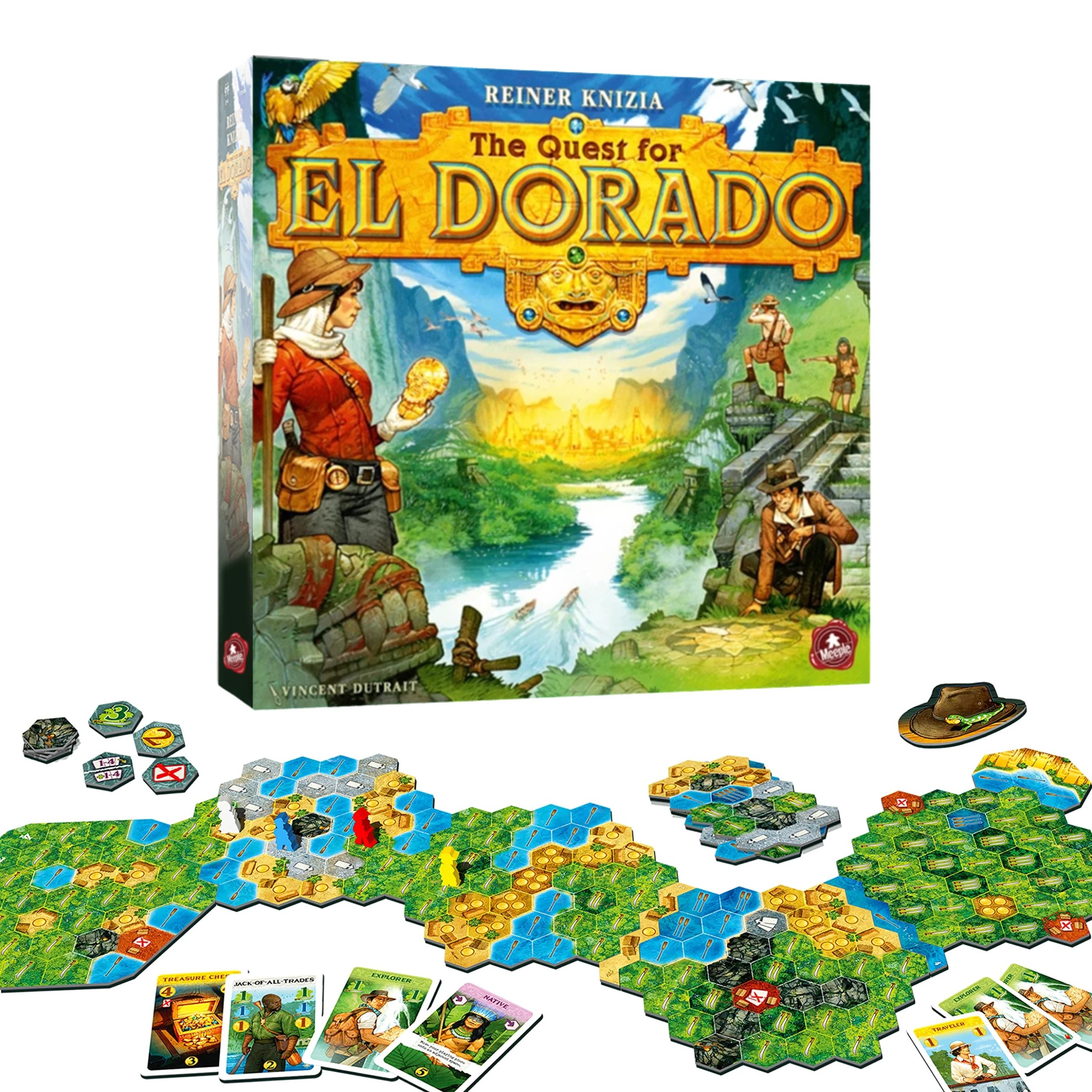 3 The Quest for El Dorado Board Game - Multi, 3 of 3