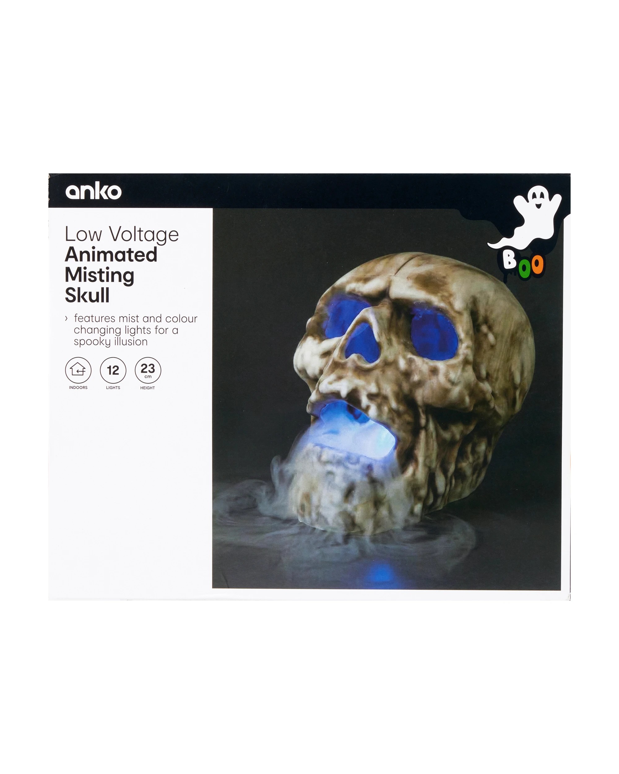 7 Low Voltage Animated Misting Skull, 7 of 8
