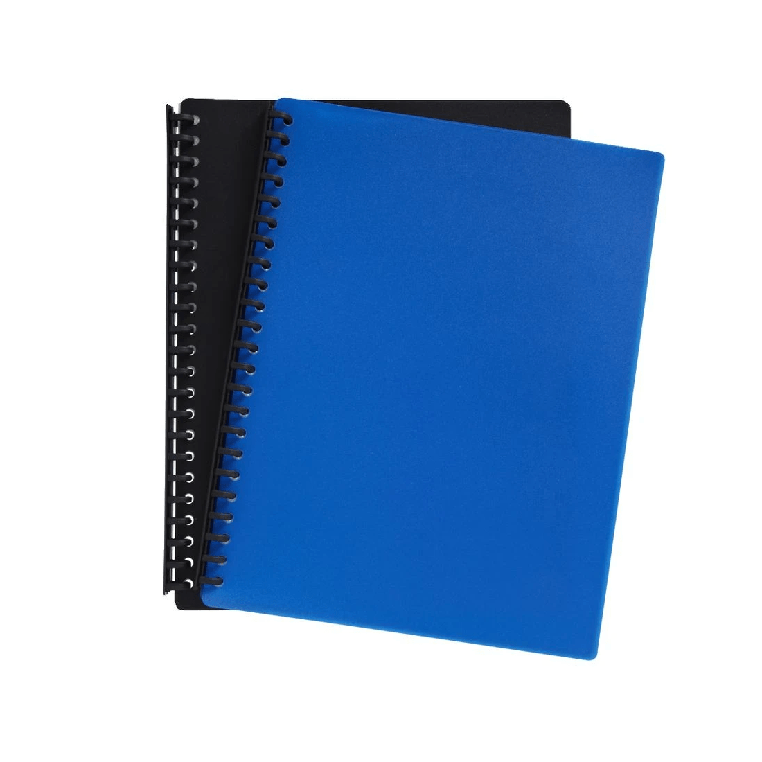 2 Keji Display Book A4 20 Pocket Refillable Light Weight Blue, 2 of 5