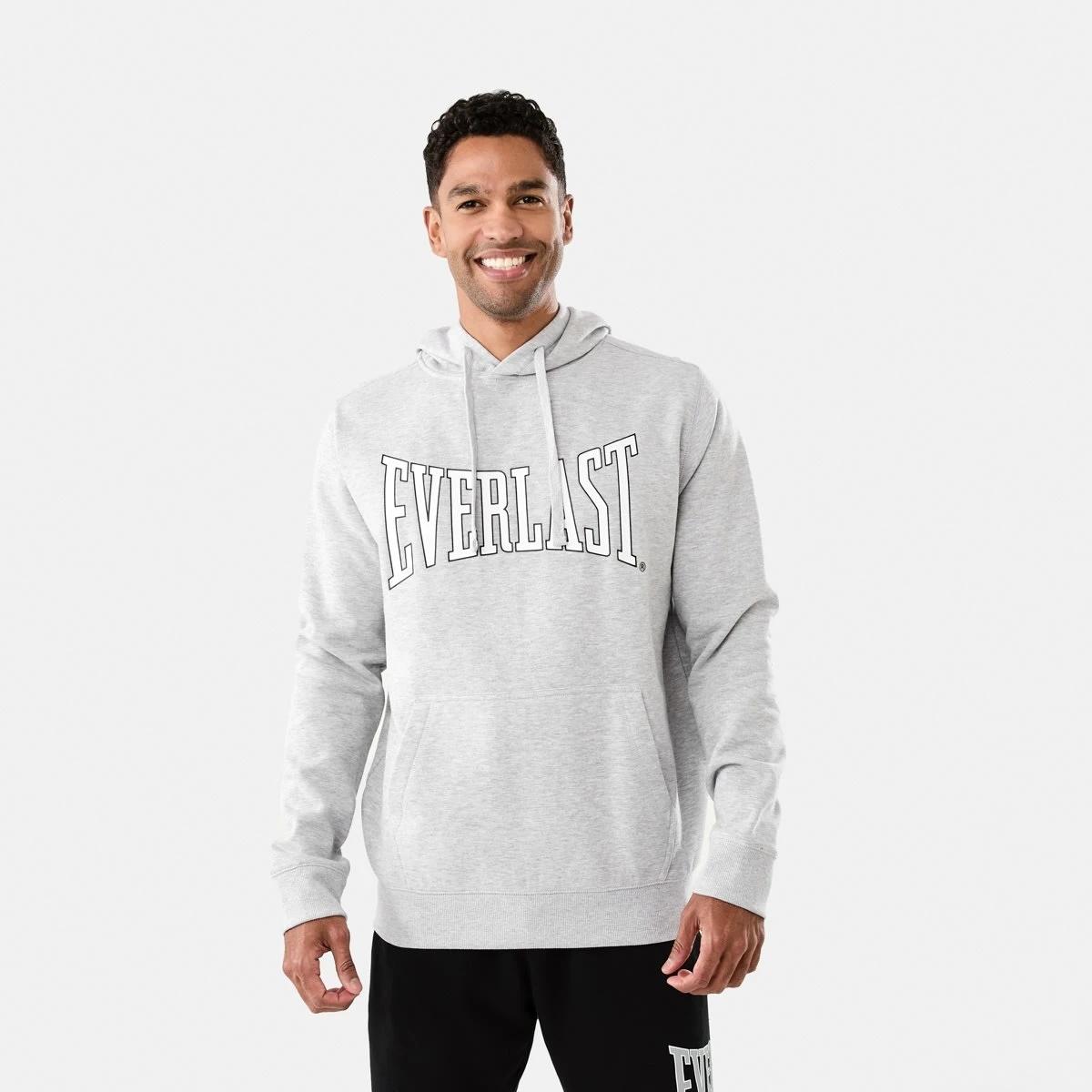 1 Everlast Mens Classic Sport Hoodie EVER CLASSIC GREY MARLE, 1 of 7