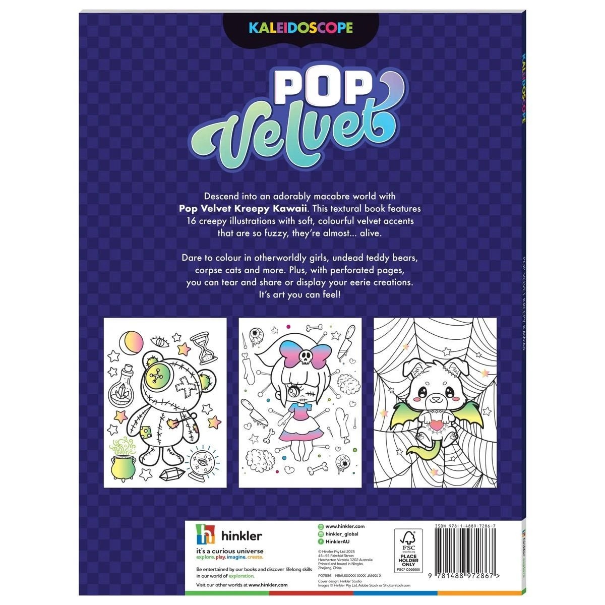 2 Kaleidoscope Pop Velvet Kreepy Kawaii - Book, 2 of 4