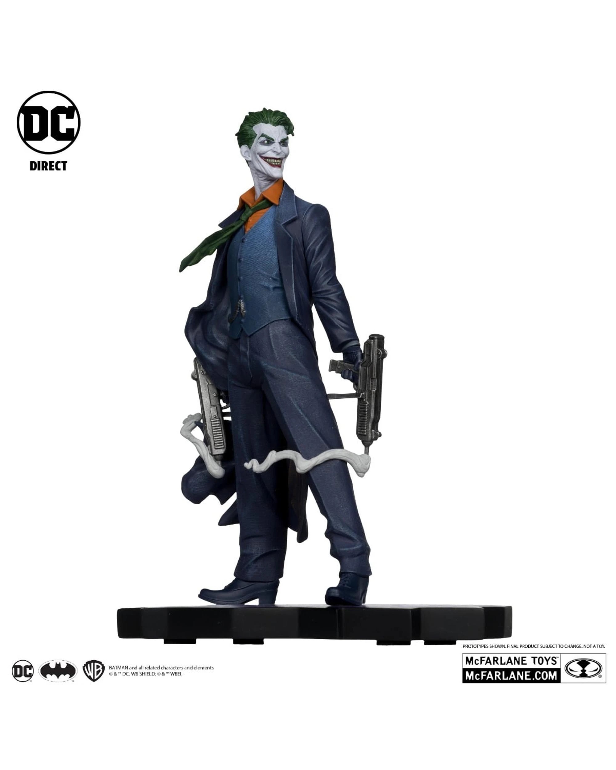 2 McFarlane DC Direct The Joker by Gabrielle Dell'Otto - The Joker Purple Craze -  1:10 Scale Resin Statue, 2 of 9
