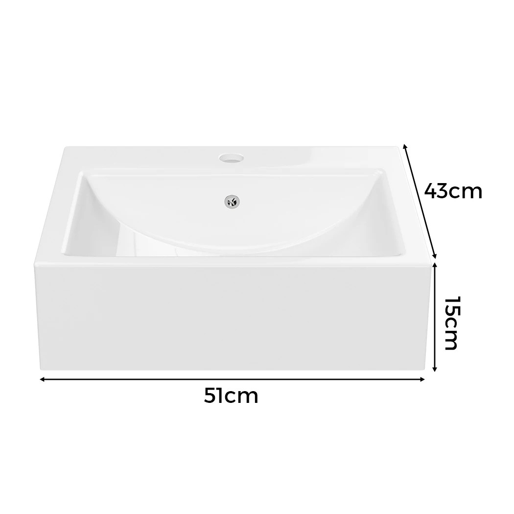 3 Traderight Square Shape Bathroom Sink Basin, 3 of 7