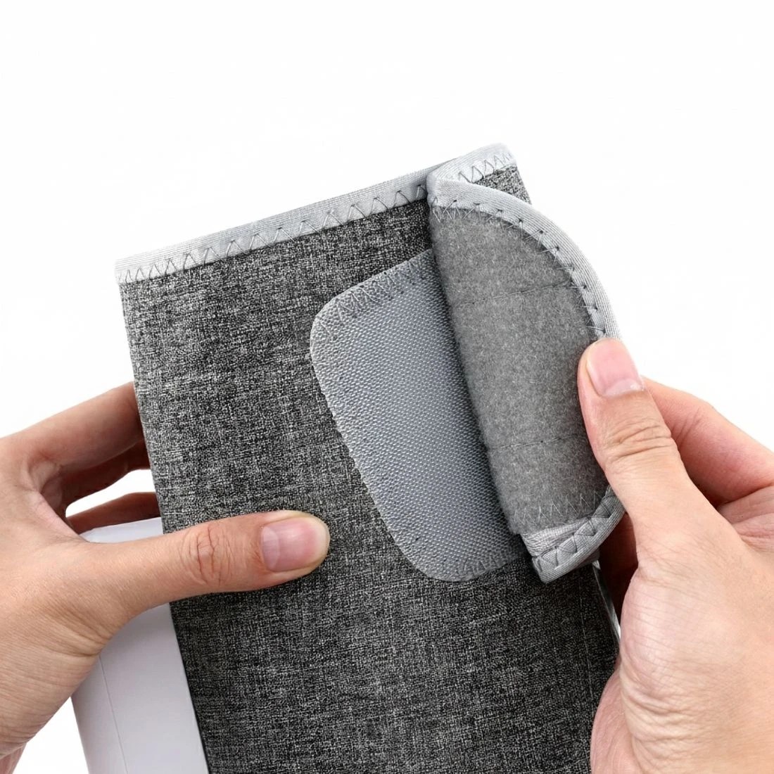 5 Livemor Leg Massager Heated Air Compression Calf Relaxation - Grey, 5 of 6