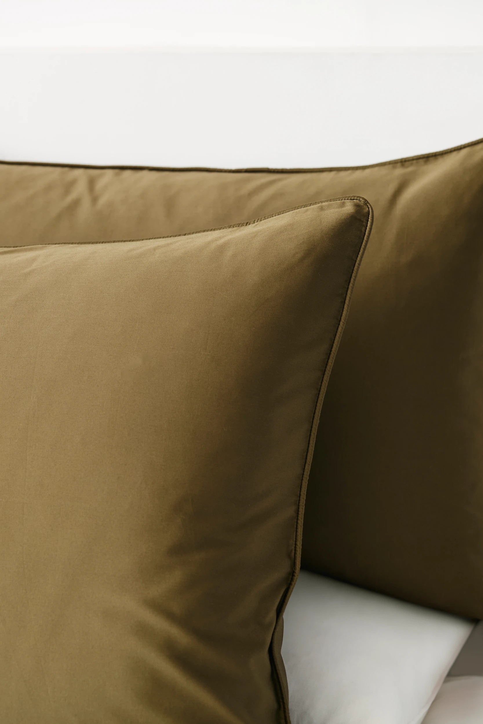 4 Target Luxury Egyptian Cotton European Pillowcase - Queen Bed - Green, 4 of 4