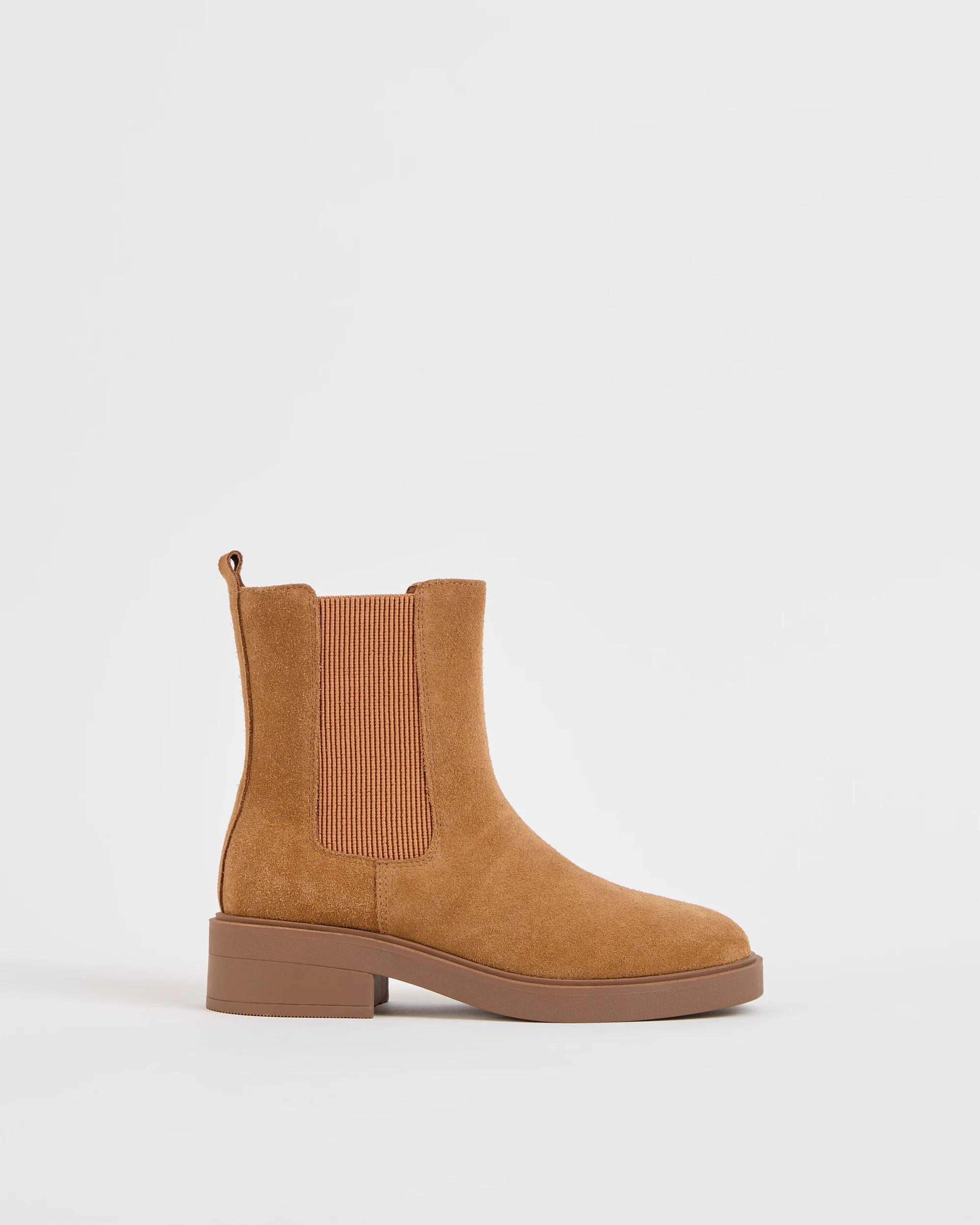 1 Target Woman Genuine Leather and Suede Chelsea Boots - Coria CHESTNUT SUEDE, 1 of 3