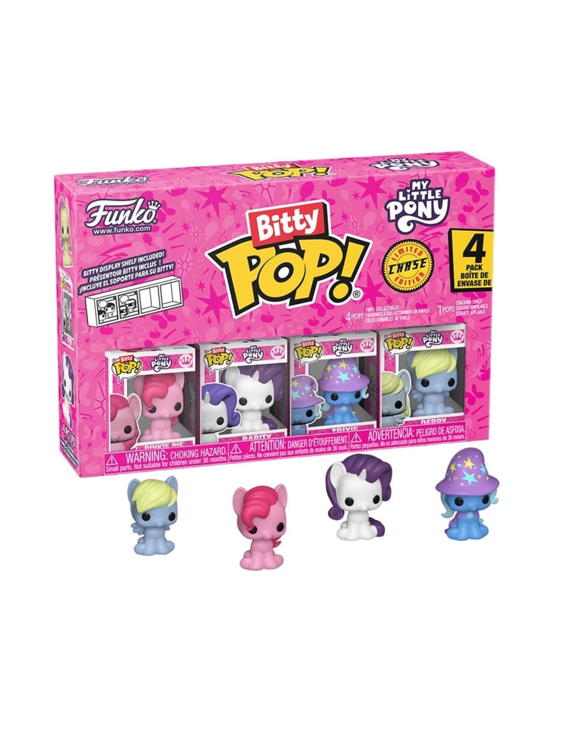 1 My Little Pony Pinkie Pie Bitty POP! Funko POP! Vinyl 4 Pack, 1 of 4