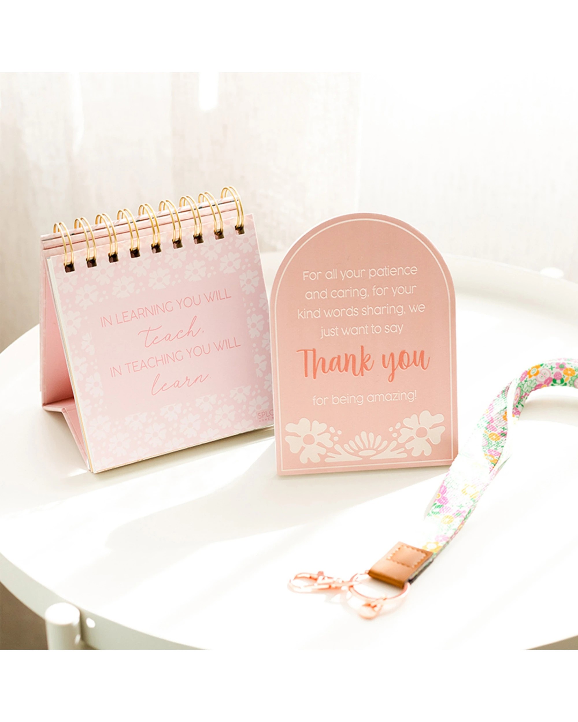 6 Splosh Teacher Affirmation Quotes 30-Page Flip Book 13.5cm Hardcover - Multi, 6 of 7