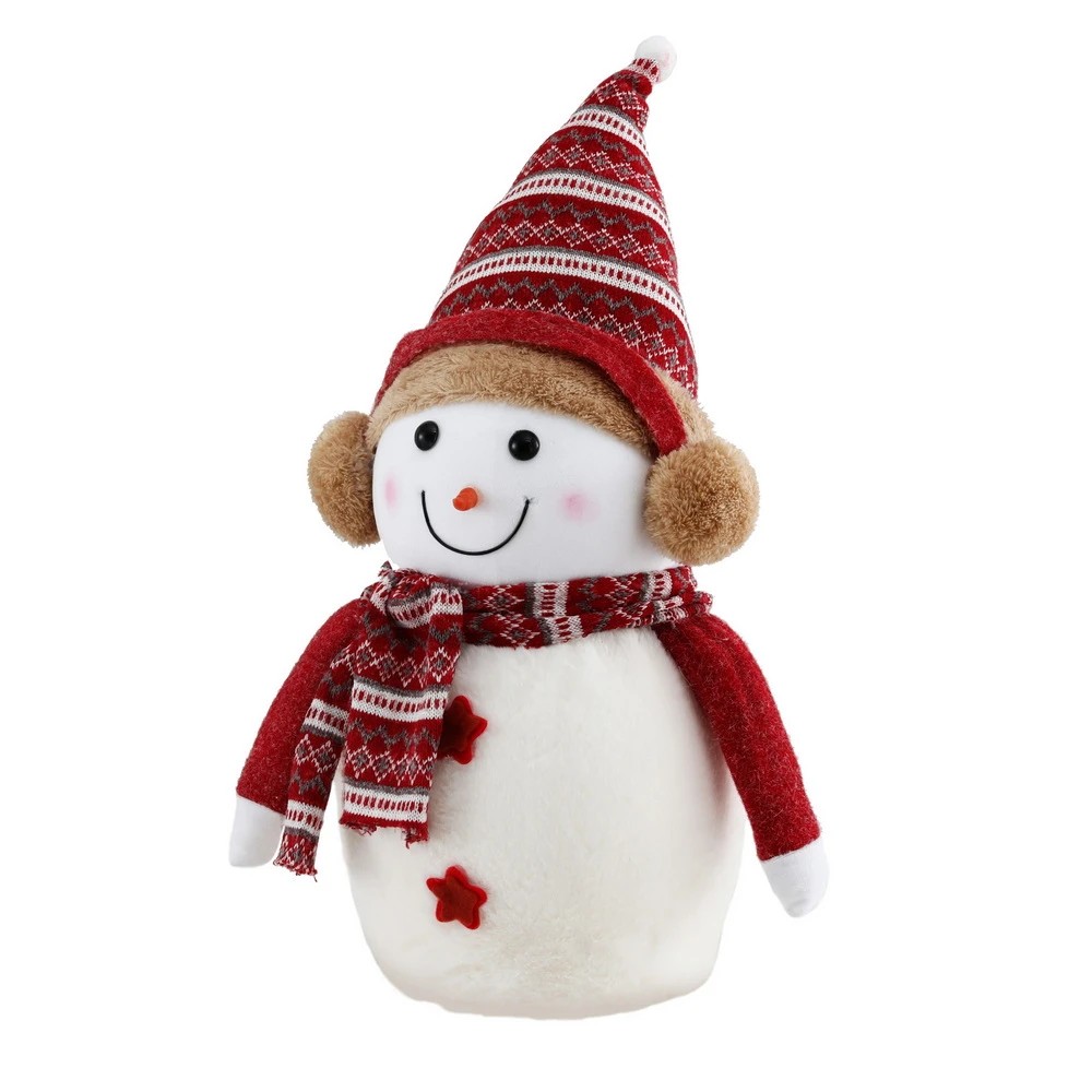 1 Jingle Jollys Christmas Snowman Handicraft Ornaments Party Decorations 60cm - Multi, 1 of 6