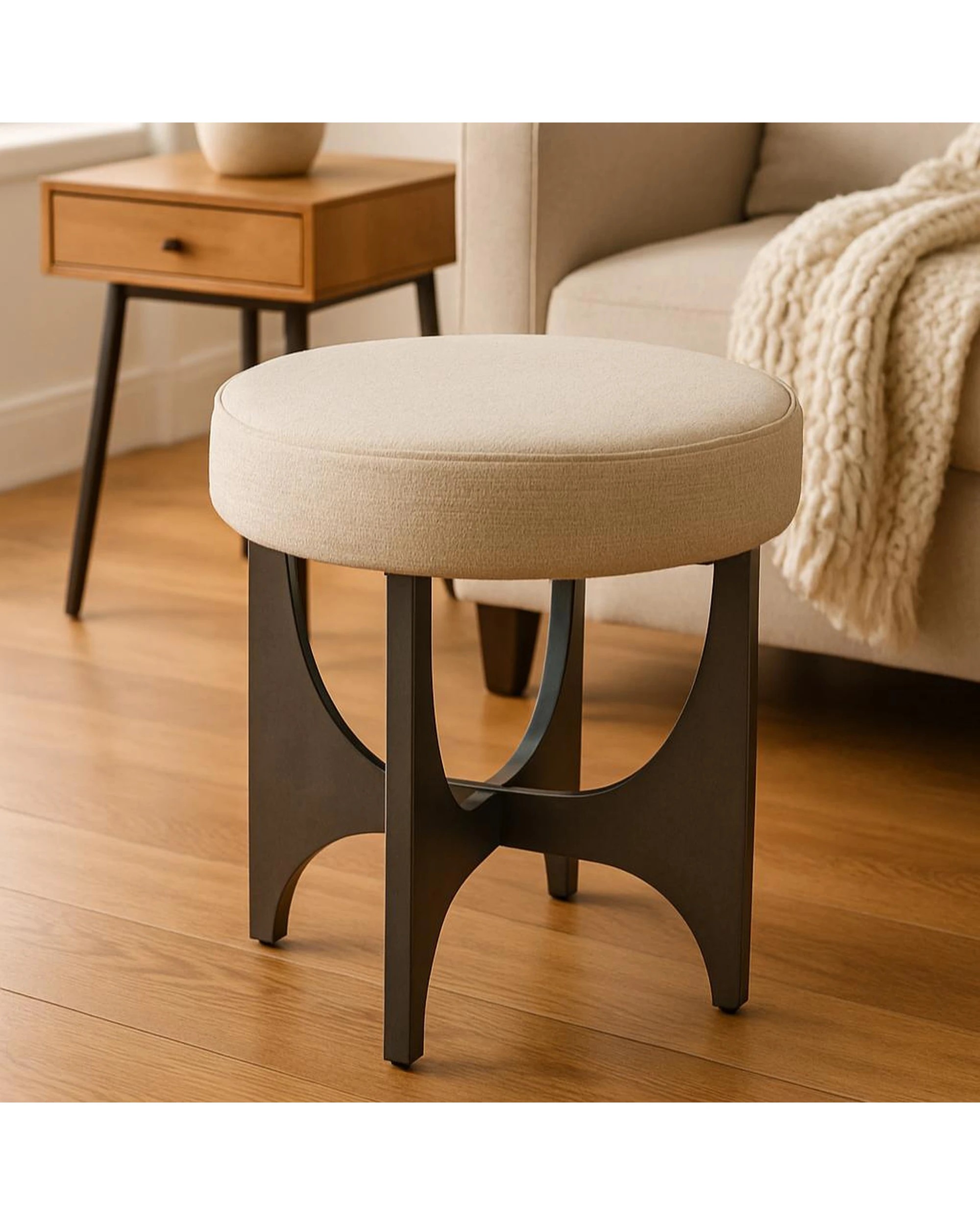 1 La Grace Home Windsor Stool, 1 of 1