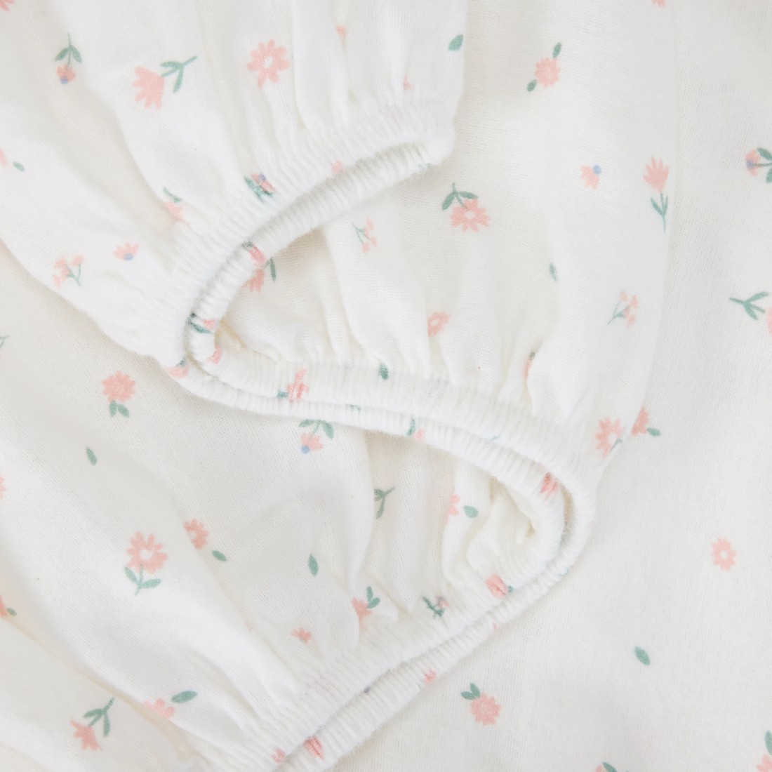 5 2 Pack Flannelette Cotton Fitted Cot Sheets - Swan and Floral, 5 of 6