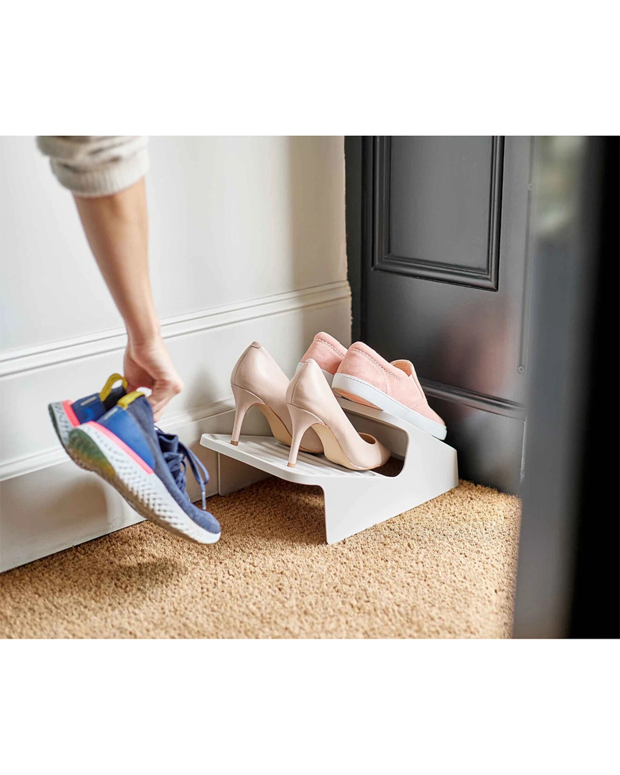 Joseph Joseph Shoe-In 35cm Compact Shoe Rack Tiered Design Holds 3 ...