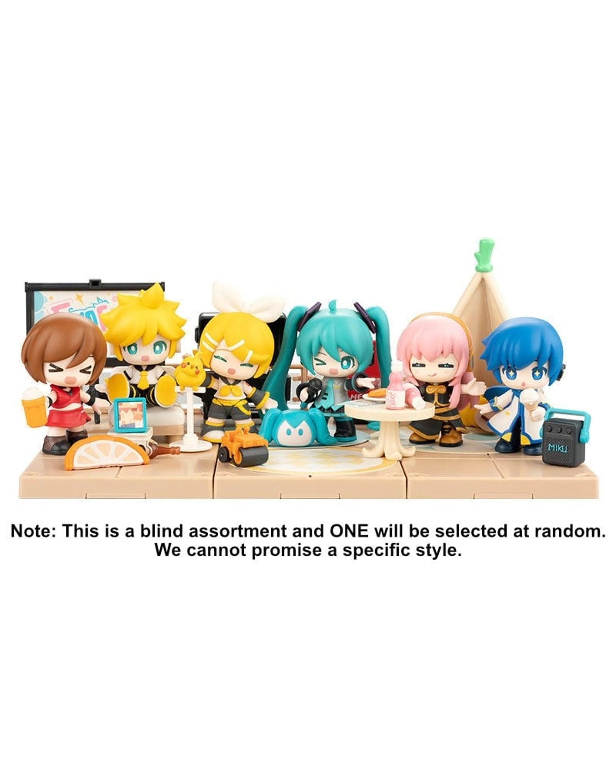 2 Blokees Hatsune Miku DaaVibe 01 Terrace Party Blind Box, 2 of 10