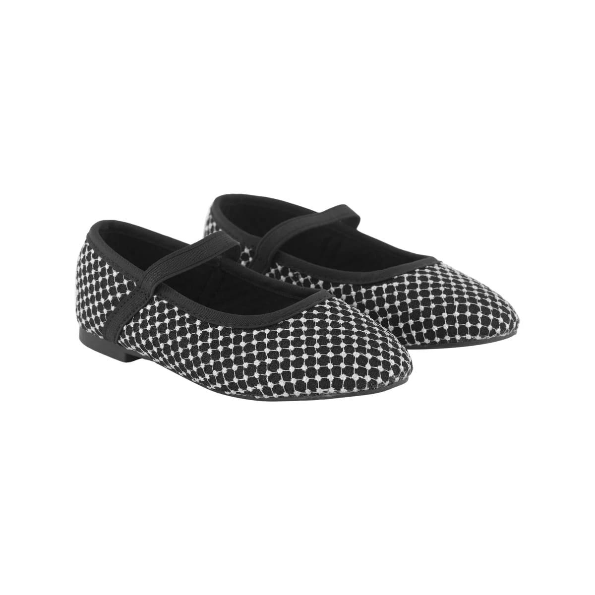 4 Junior Mesh Flats Black, 4 of 5