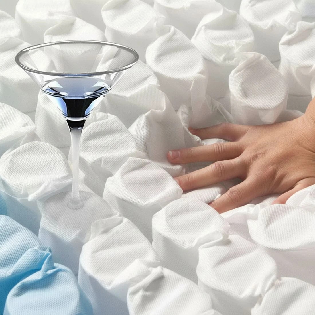 10 Giselle Bedding 32cm Mattress Euro Top King Single - King Single Bed - Multi, 10 of 10