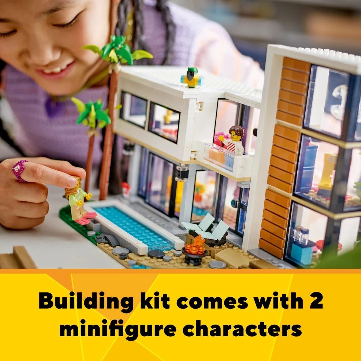 7 LEGO Creator 3-in-1 Modern House 31153, 7 of 11