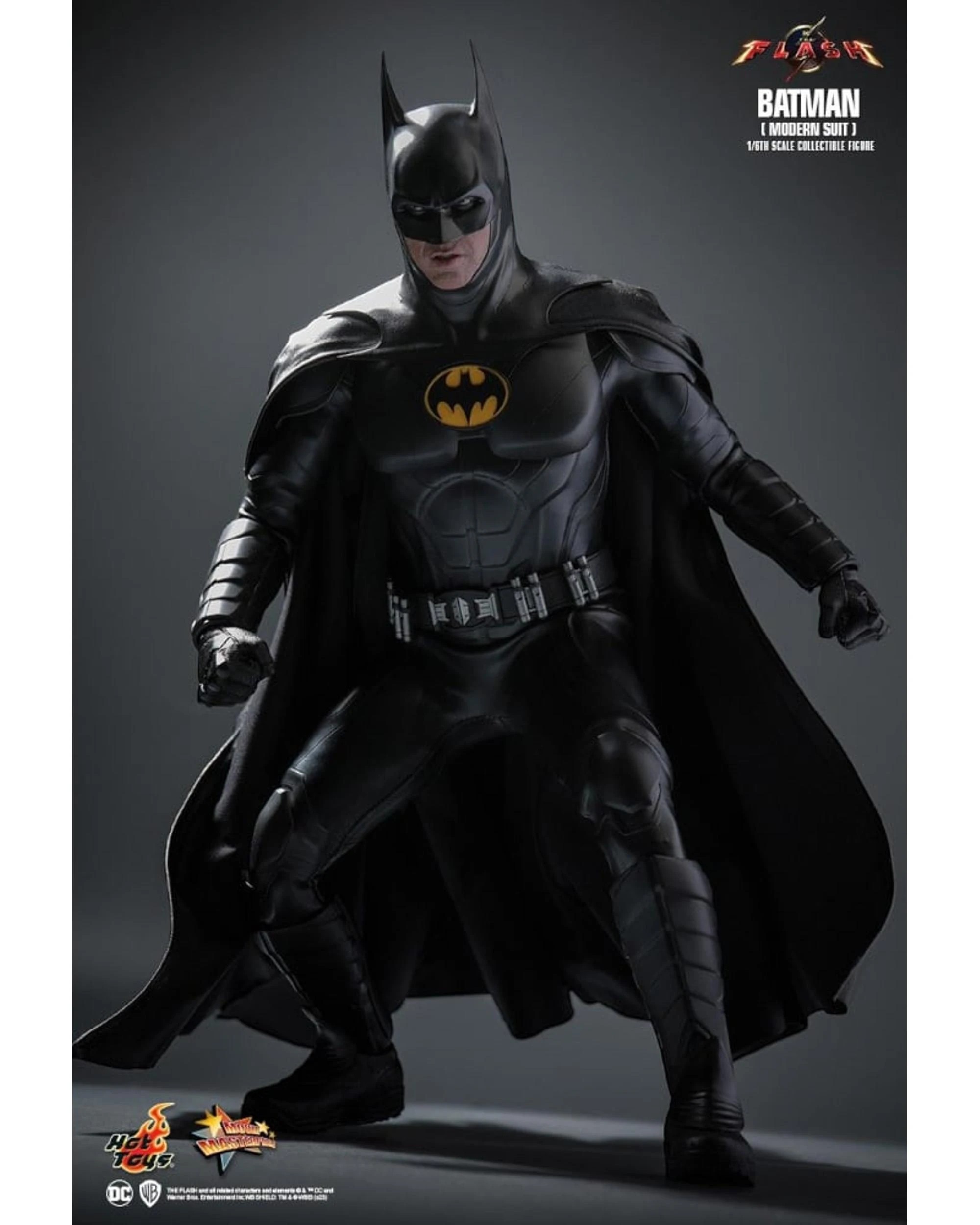 8 Hot Toys The Flash 2023 Batman Modern Suit 1:6 Figure, 8 of 10