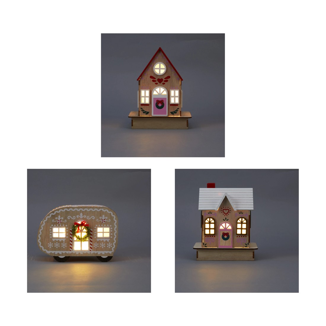 1 Light Up Small Village - Assorted, 1 of 7