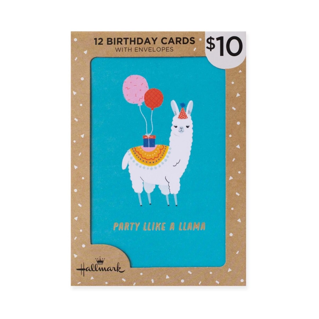 1 12 Pack Hallmark Birthday Cards - Fun Animals, 1 of 3