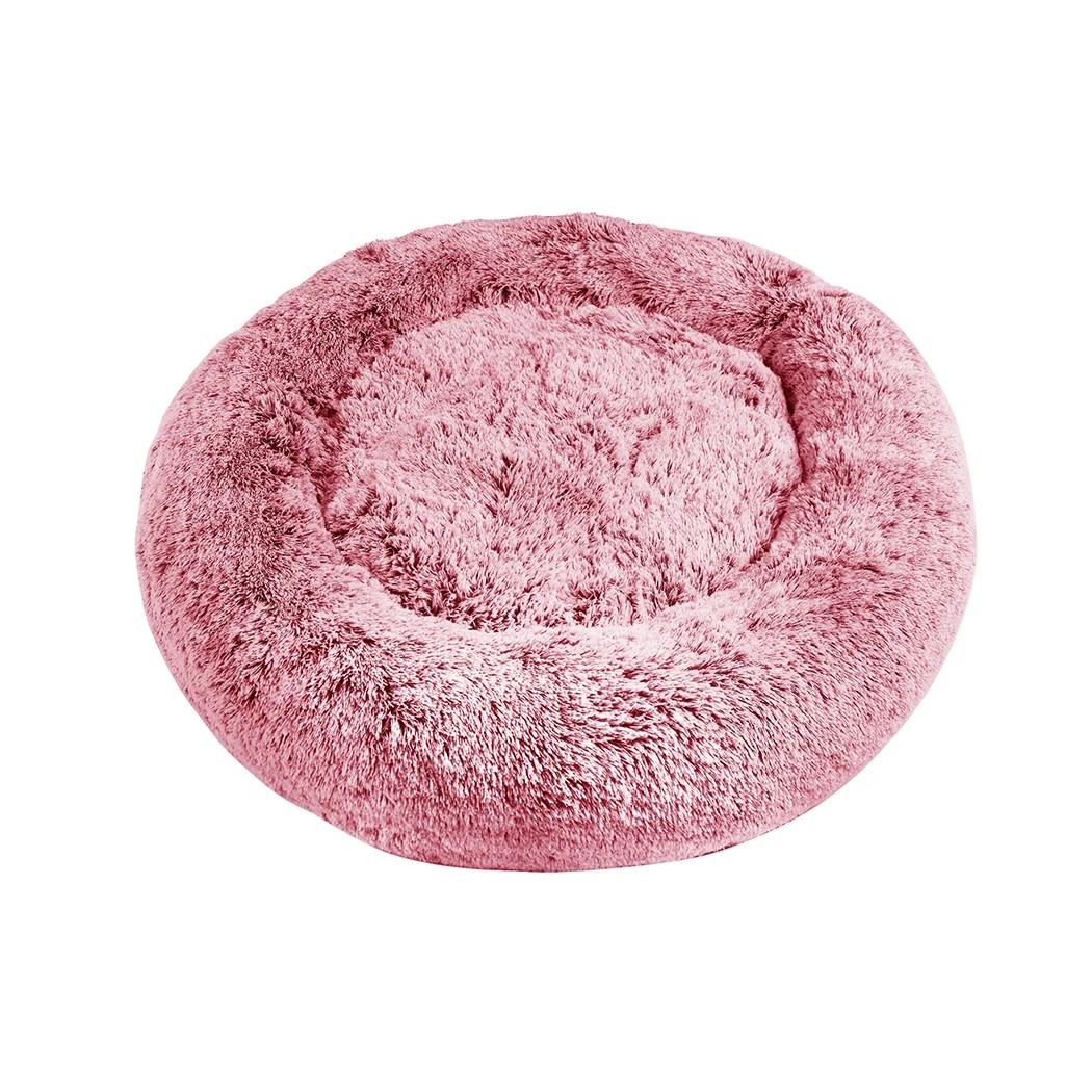 2 Pawz Upgraded 120X120X26Cm Removable Cover Calming Bed In Colour - Pink, 2 of 9