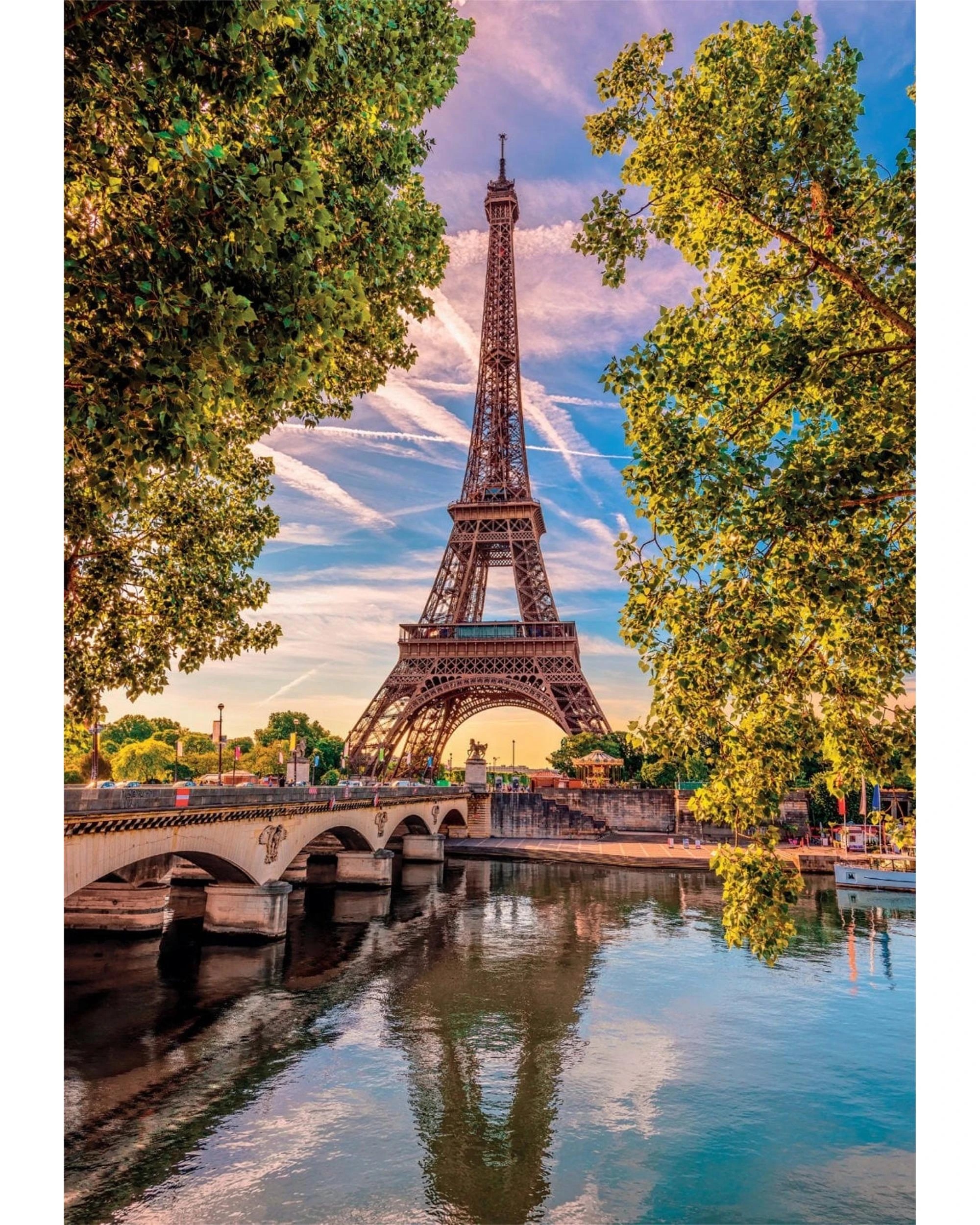 2 Clementoni Along the Seine 500 Piece Puzzle, 2 of 3