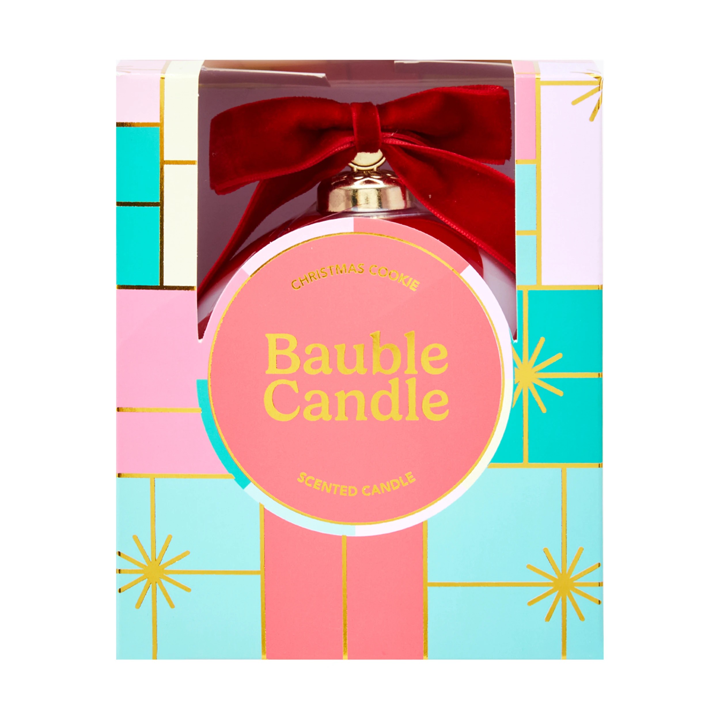 6 Christmas Cookie Bauble Candle, 6 of 7