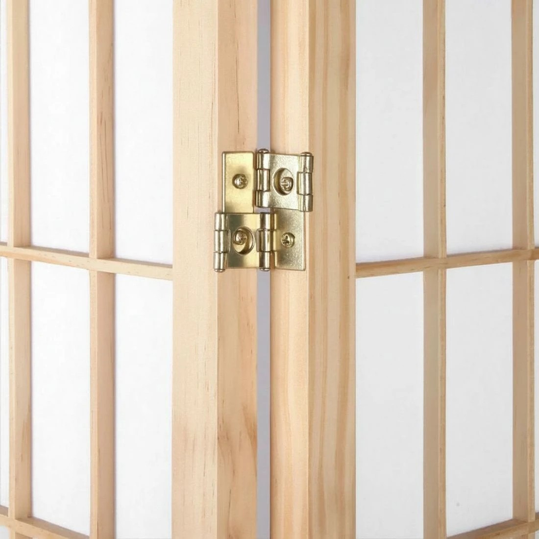 8 Artiss 3 Panel Room Divider Screen 131x179cm Natural - Natural, 8 of 8