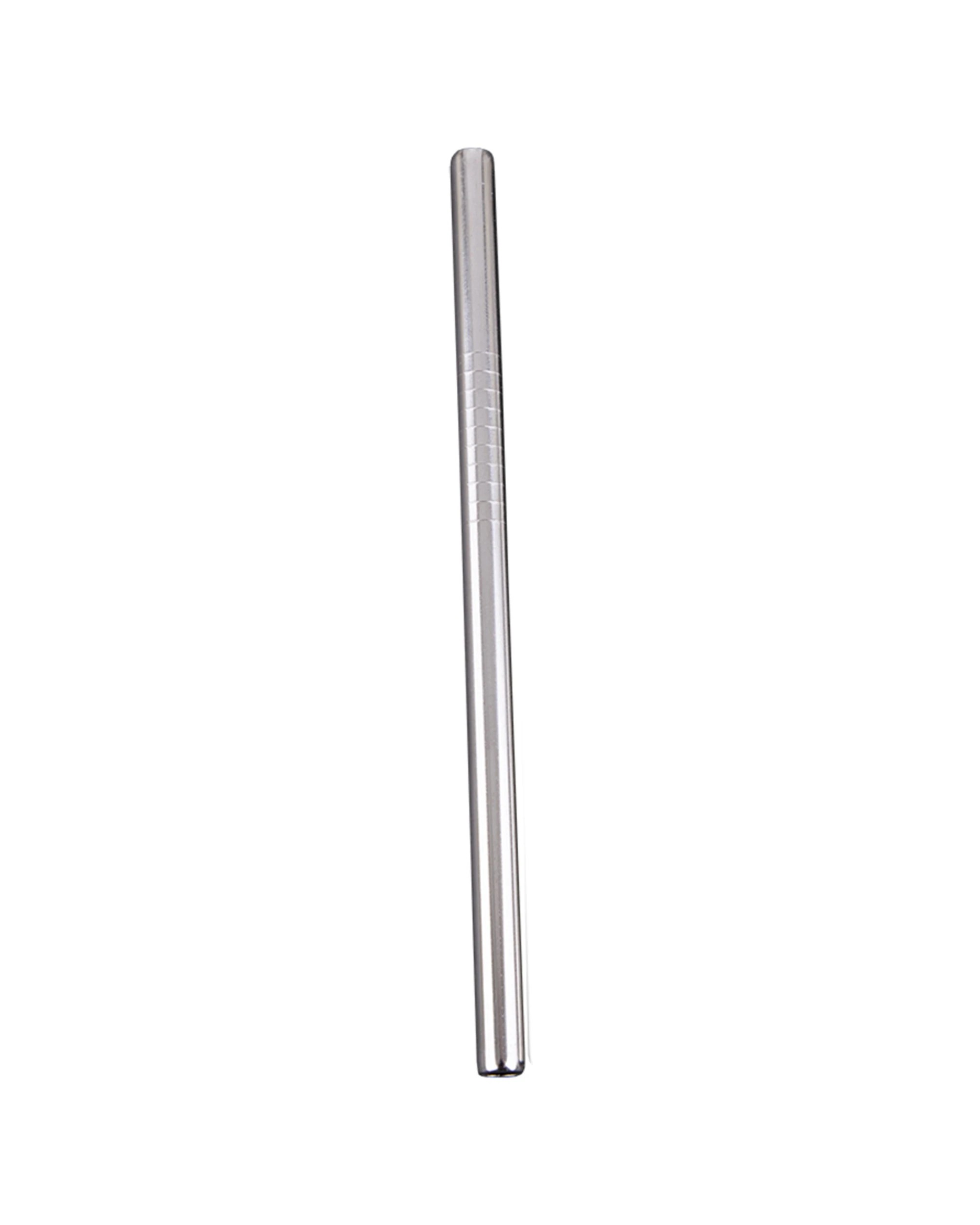 3 Appetito 30PK Stainless Steel Reusable Cocktail Straws Home Kitchen - Silver, 3 of 3