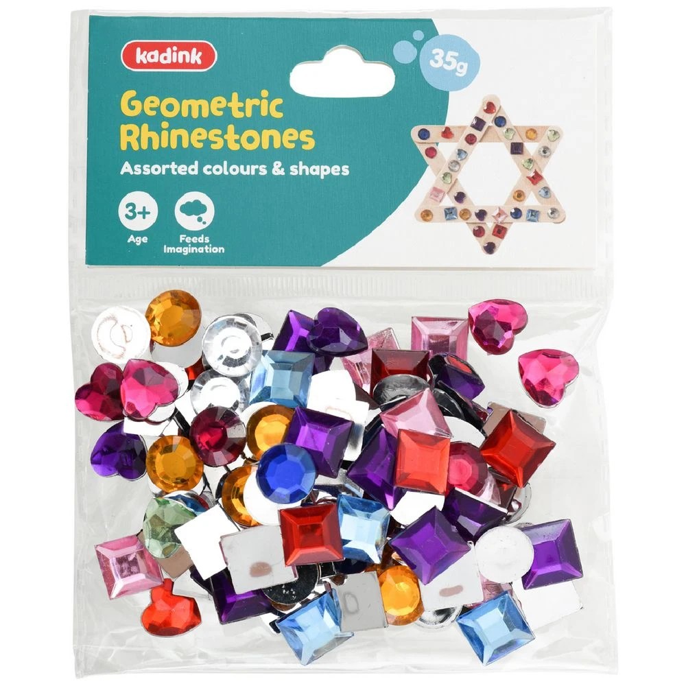 1 Kadink Geometric Rhinestones 35g, 1 of 3