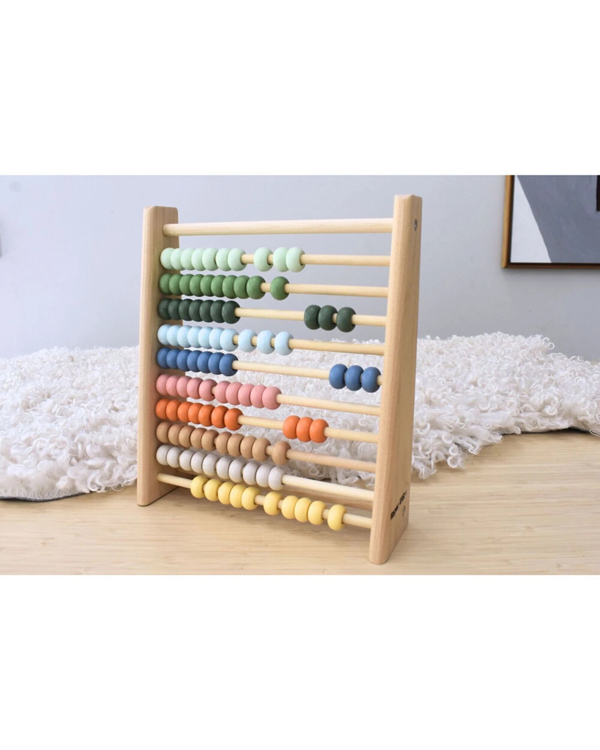 7 Kaper Kidz 100 Bead Wooden Kids Abacus Educational Toy - Multi, 7 of 7