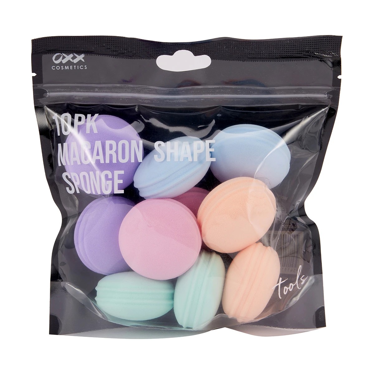 1 OXX Cosmetics 10 Pack Macaron Shape Sponge, 1 of 7