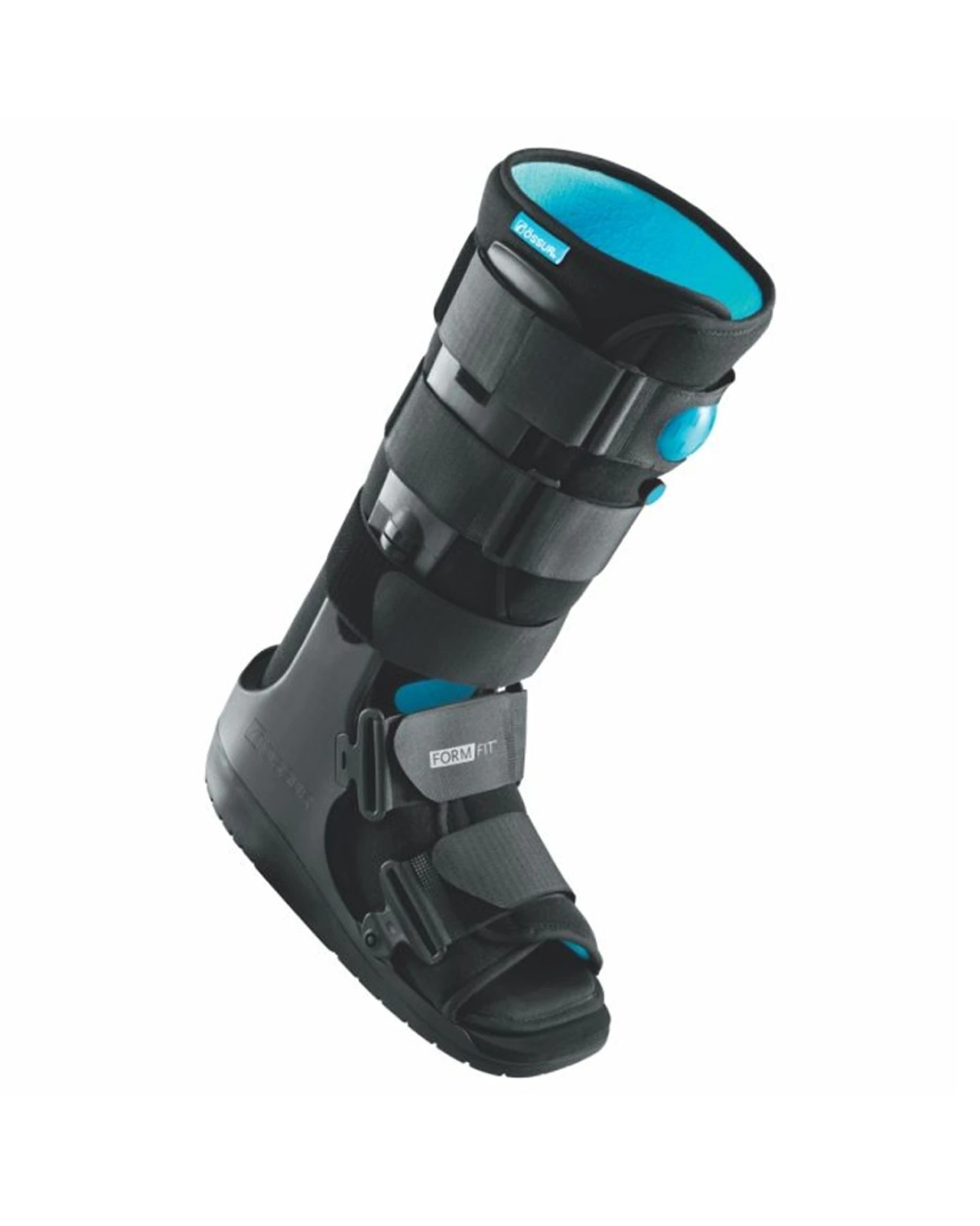 1 Ossur Form-Fit Moon Boot AIR Walkers High Top Lightweight Pneumatic X-Large - Black - Black, 1 of 1